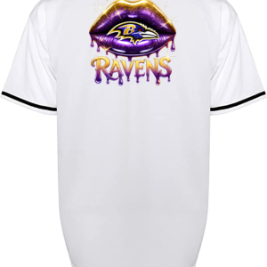Custom Ravens Lips Jersey