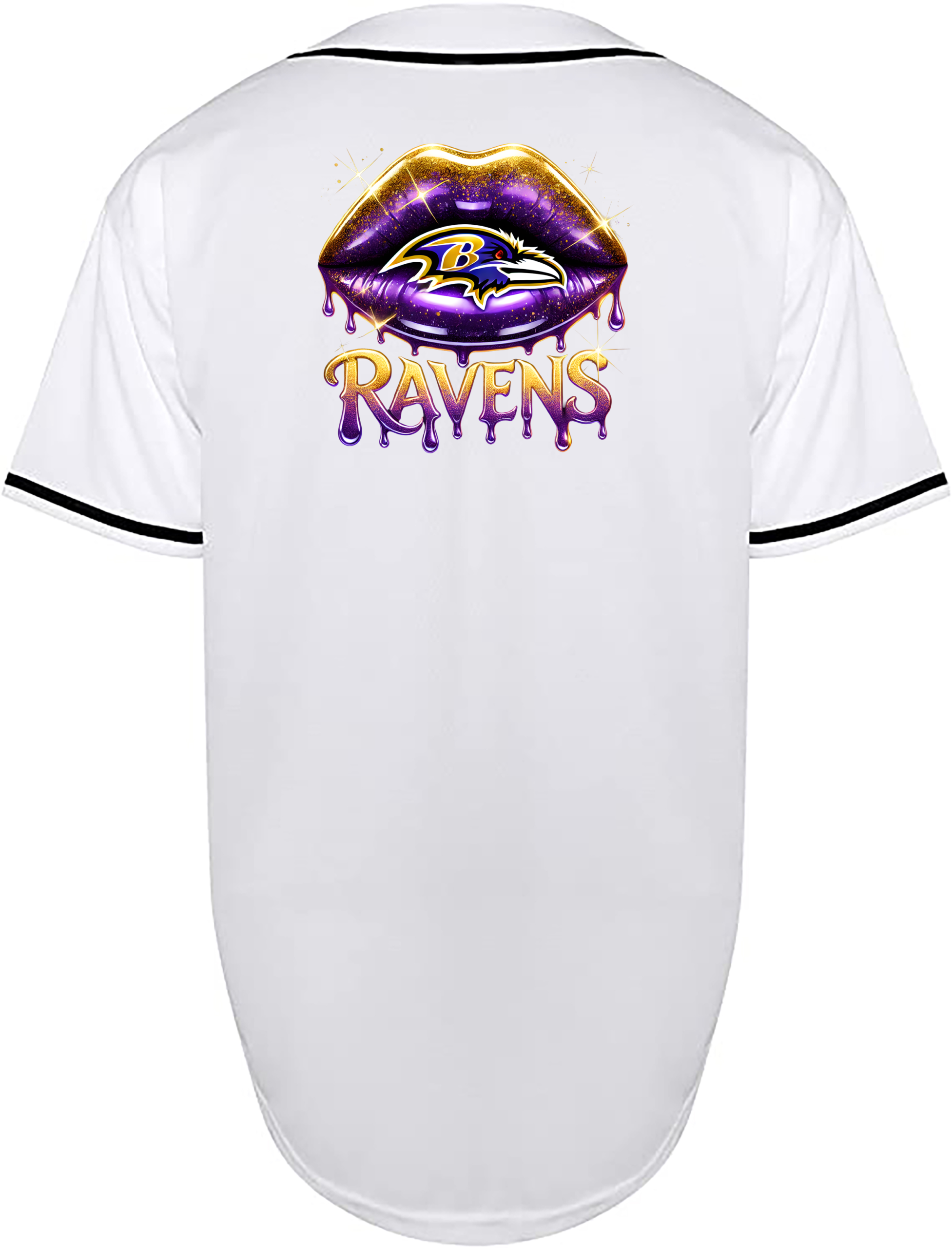 Custom Ravens Lips Jersey
