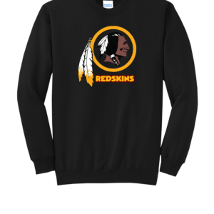 Custom Redskins Crew Neck Sweatshirt