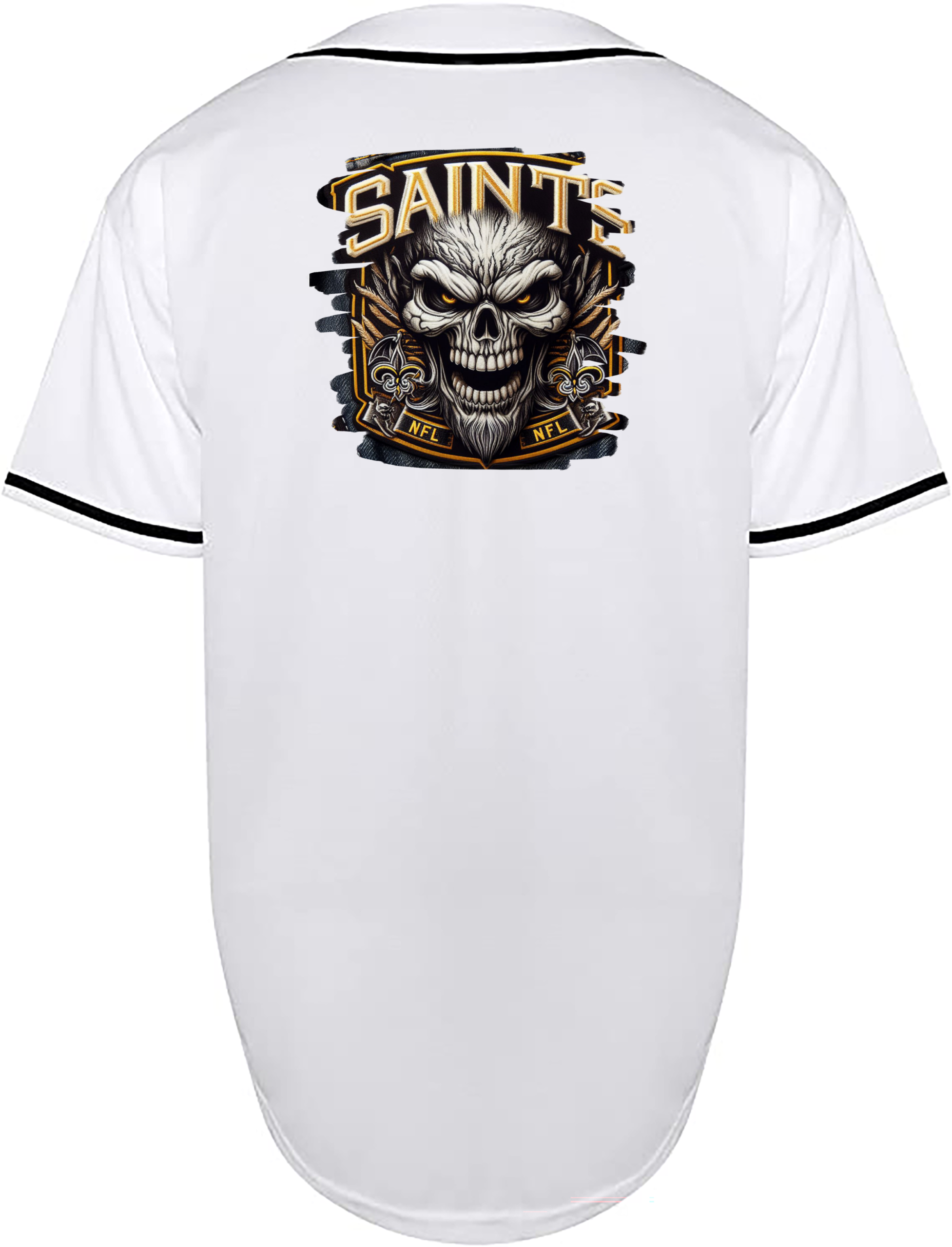 Custom Saints Denim Jersey