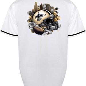 Custom Saints Helmet Jersey