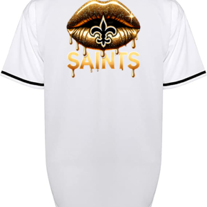 Custom Saints Lips Jersey