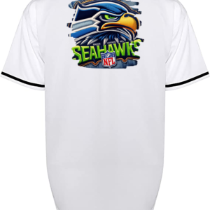 Custom Seahawks Denim Jersey