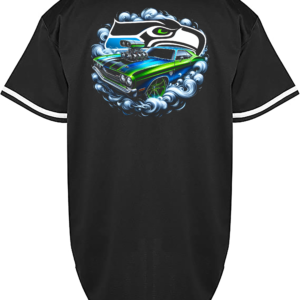 Custom Seahawks Muscle Car Jersey