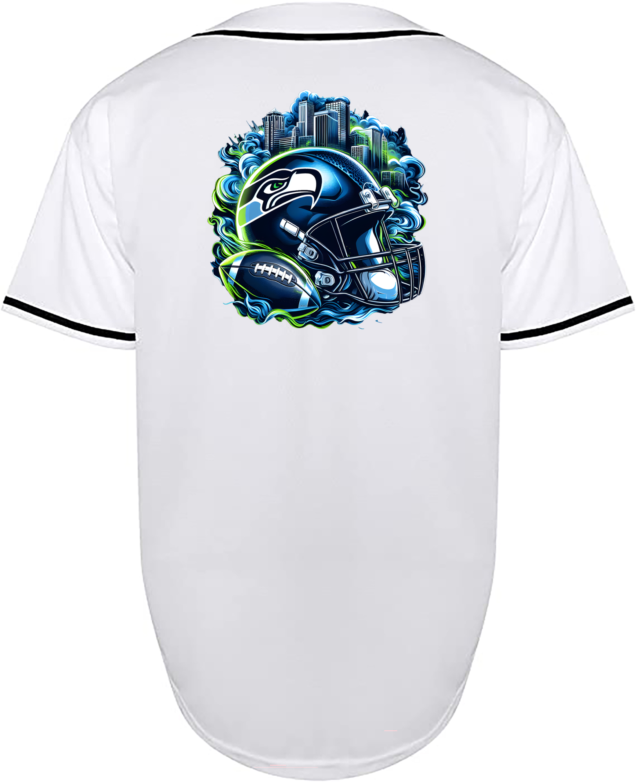 Custom Seahawks Helmet Jersey