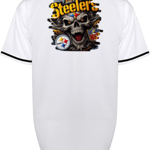 Custom Steelers Denim Jersey