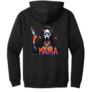 Custom Halloween Scream Mama Hoodie