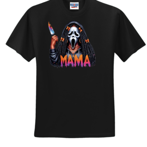 Custom Halloween Scream Mama B T Shirt