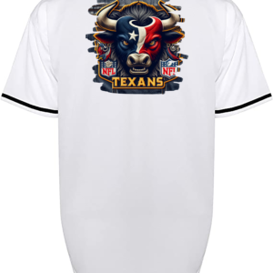 Custom Texans Denim Jersey