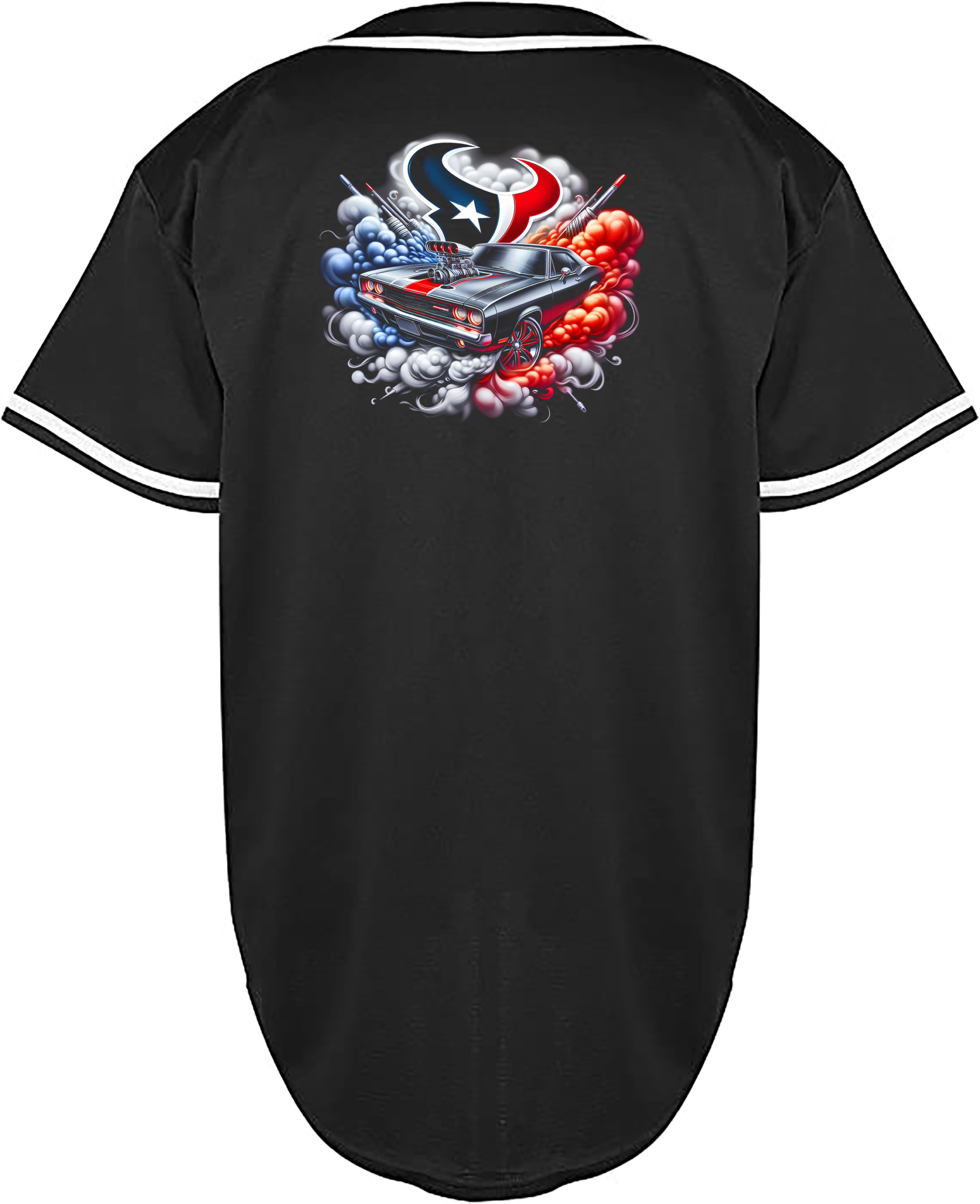 Custom Texans Muscle Car Jersey
