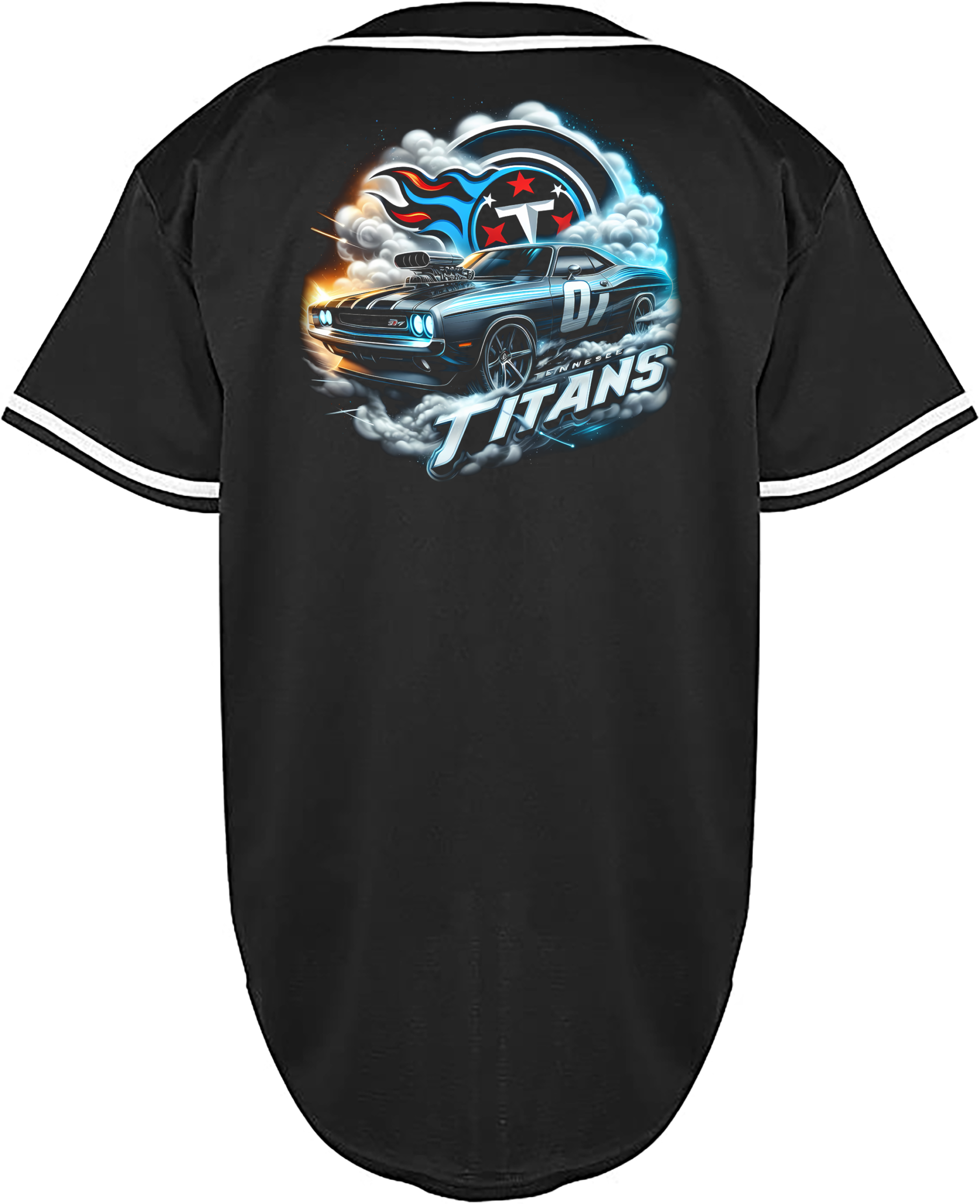 Custom Titans Muscle Car Jersey