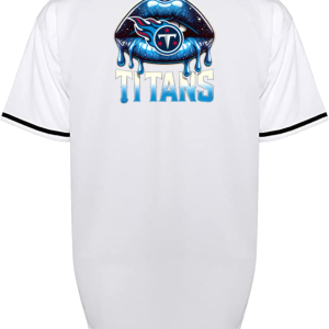 Custom Titans Lips Jersey