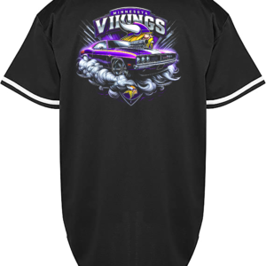 Custom Vikings Muscle Car Jersey