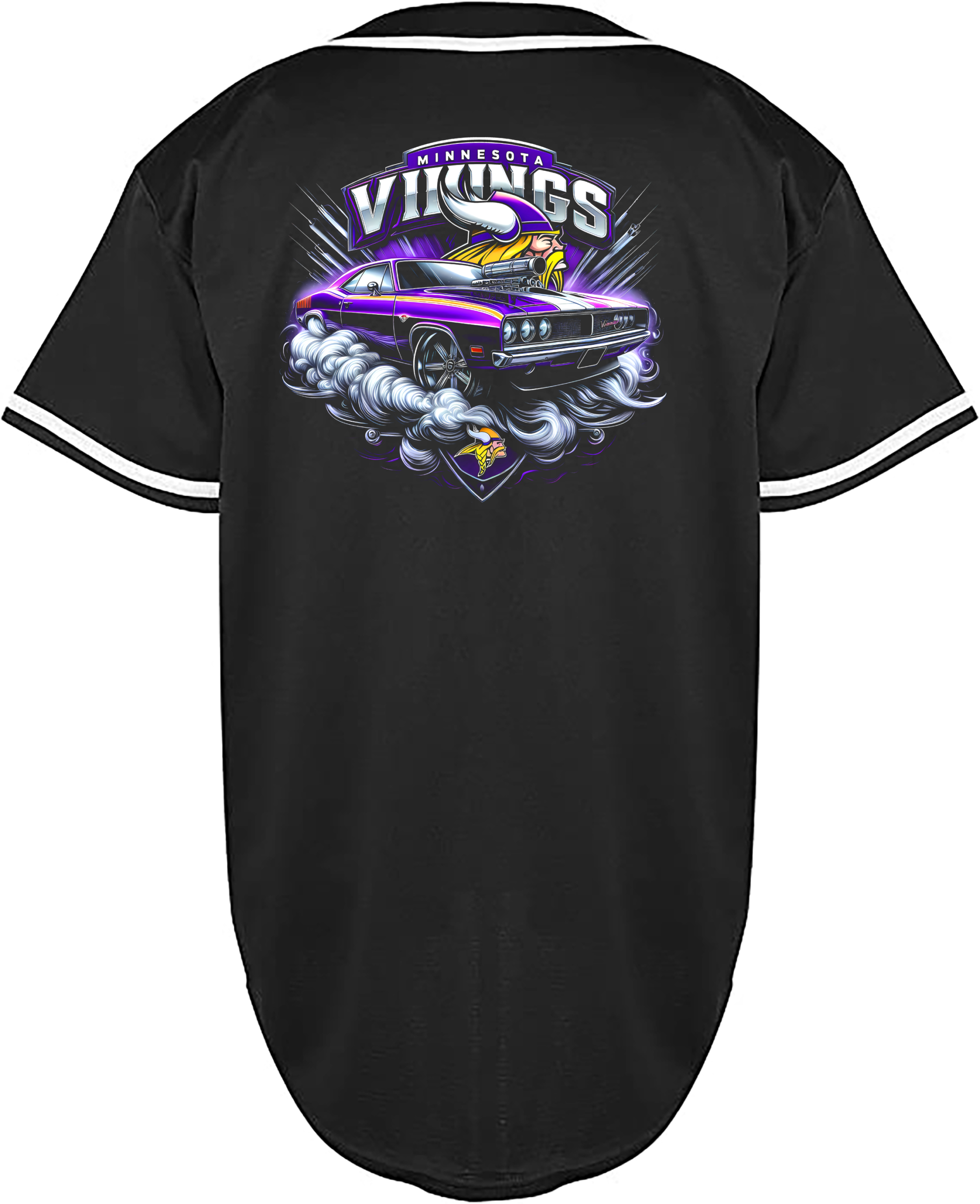 Custom Vikings Muscle Car Jersey