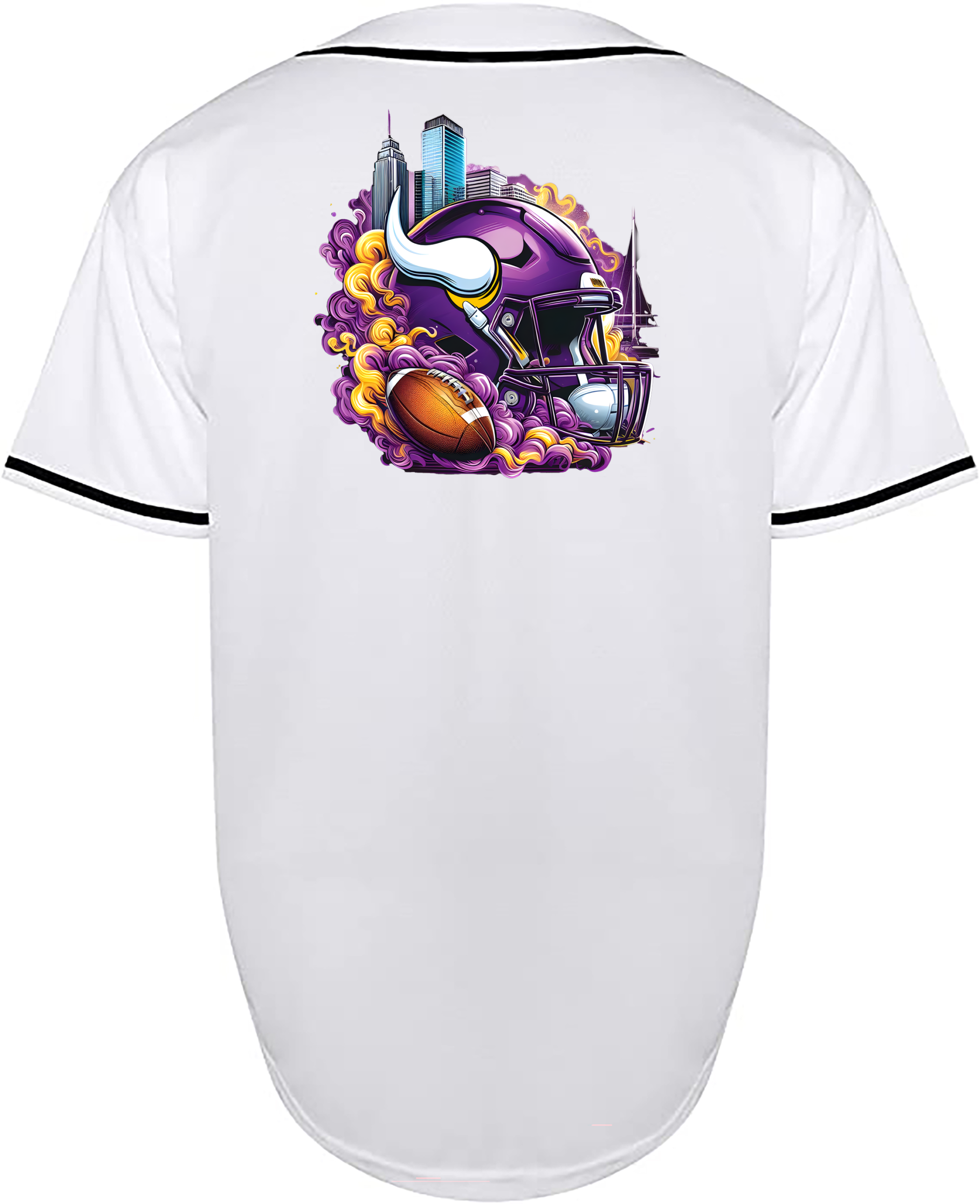 Custom Vikings Helmet Jersey