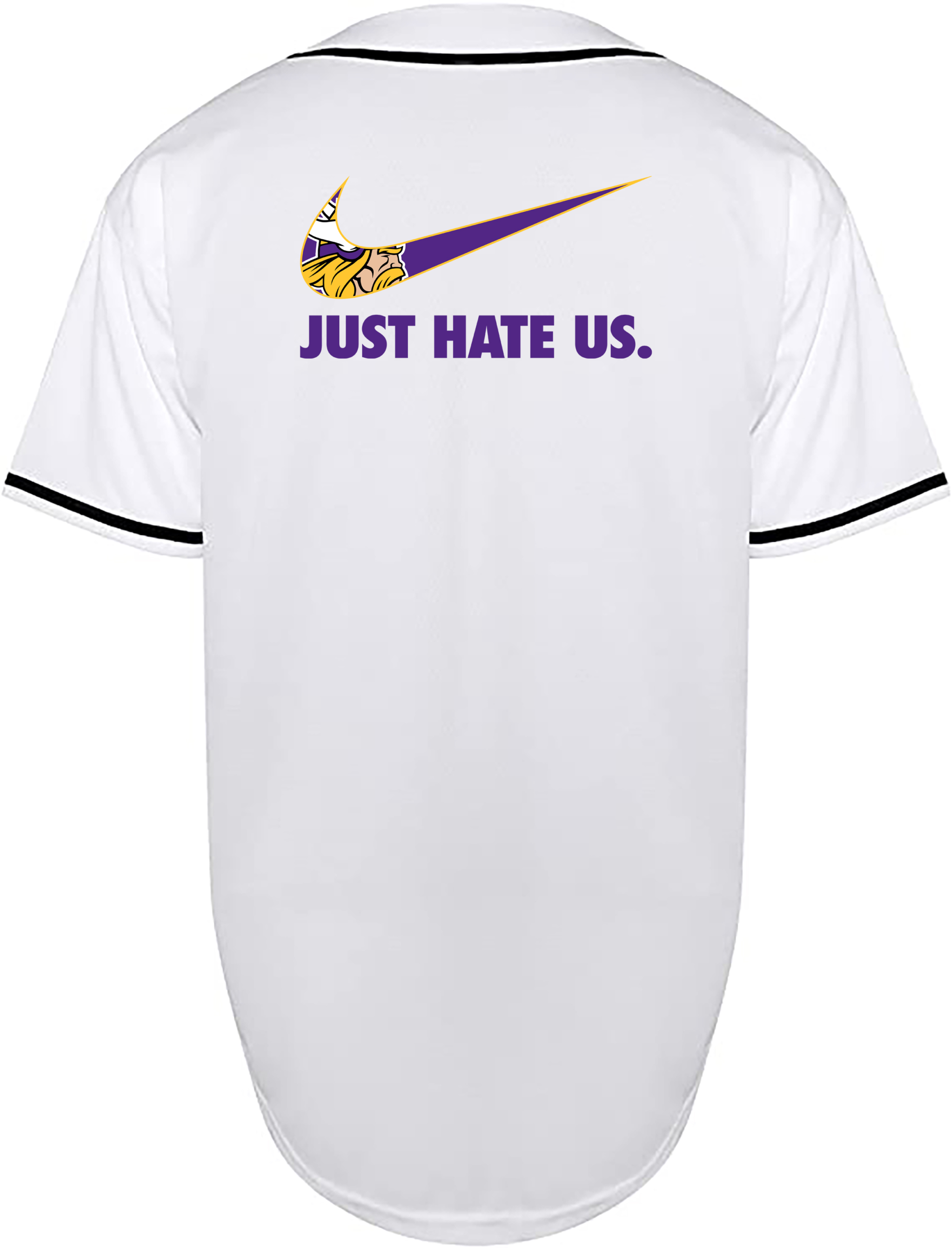 Custom Vikings Nike Jersey