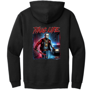 Custom Halloween Thug Life Jason Voorhees Hoodie