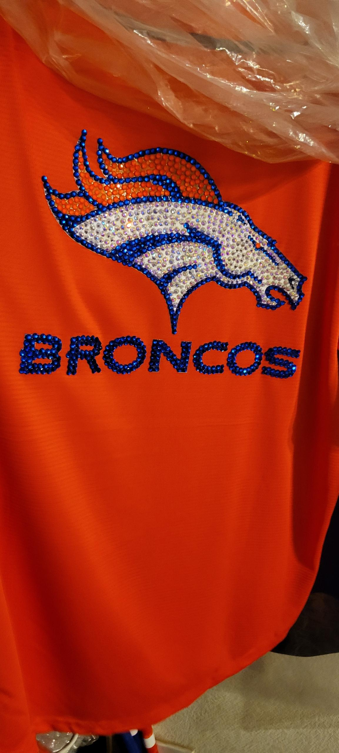 Blinged Out Denver Broncos Jersey
