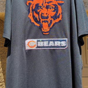 Blinged Out Chicago Bears Jersey