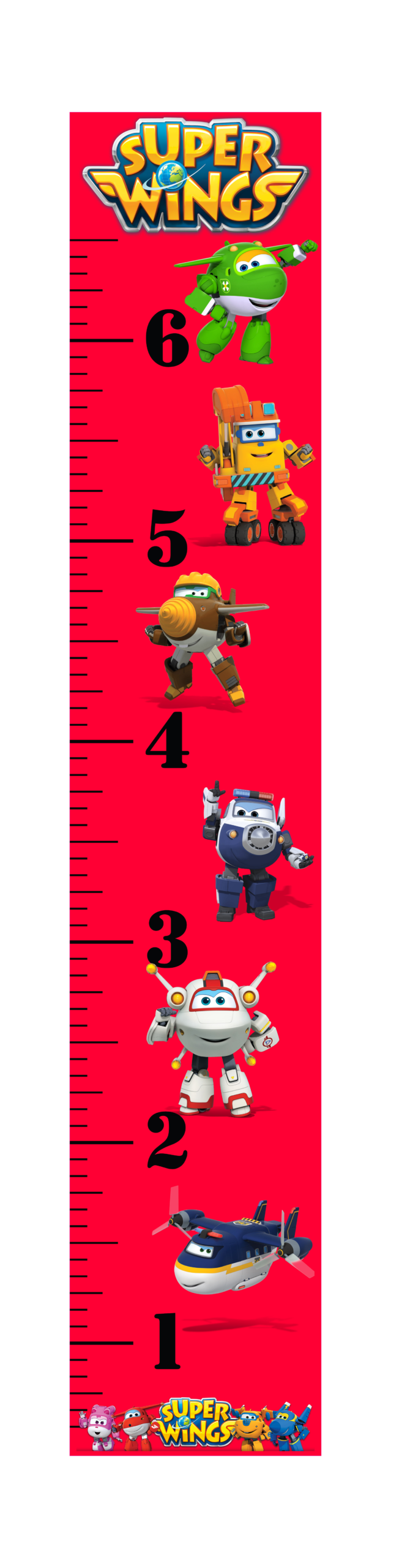 6FT Life Size Growth Super Wings