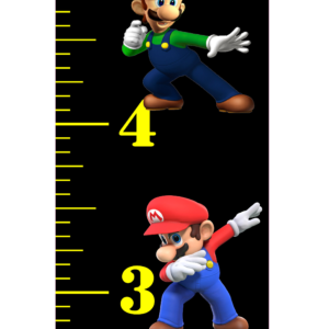 6FT Life Size Growth Super Mario Brothers