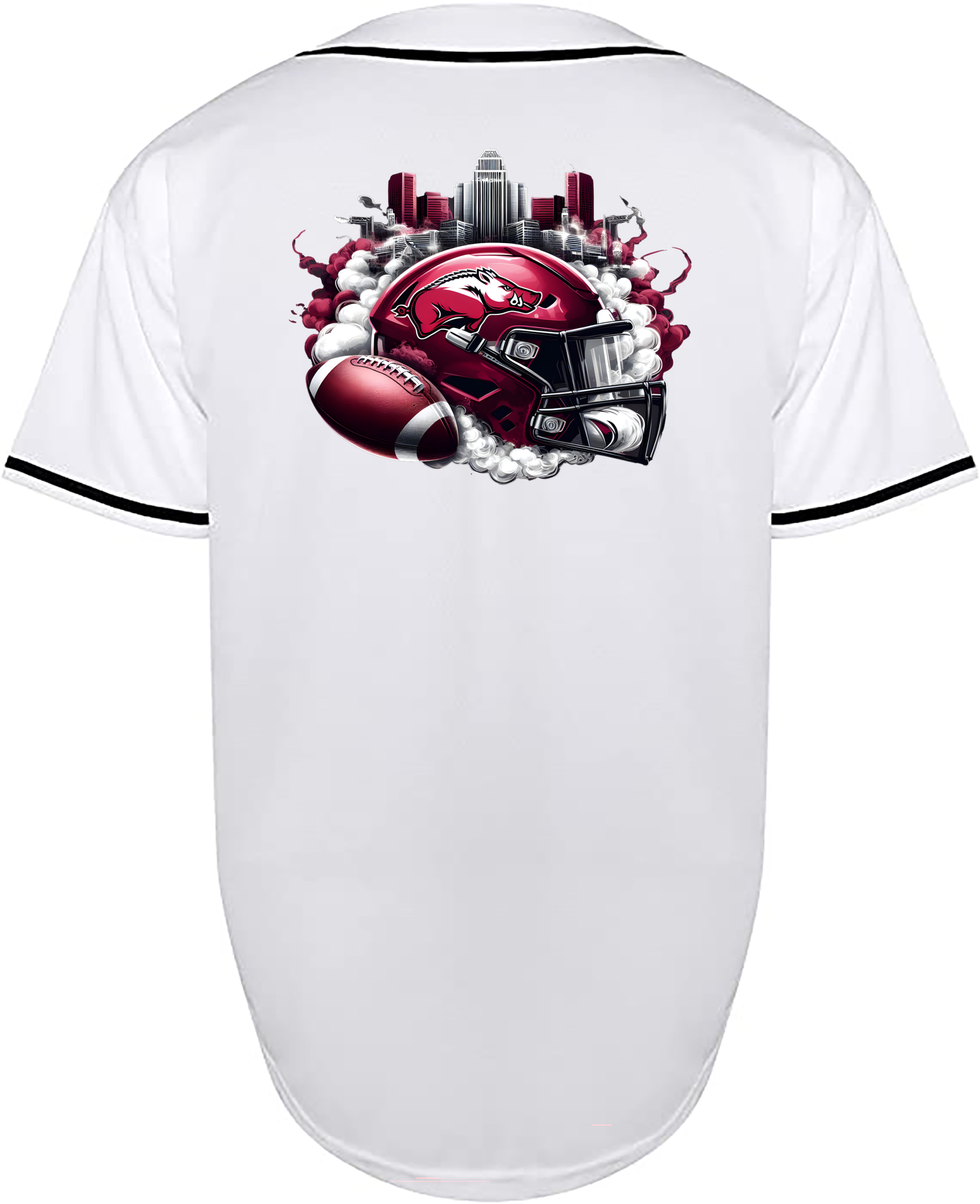 Custom Arkansas Razor Backs HELMET JERSEY