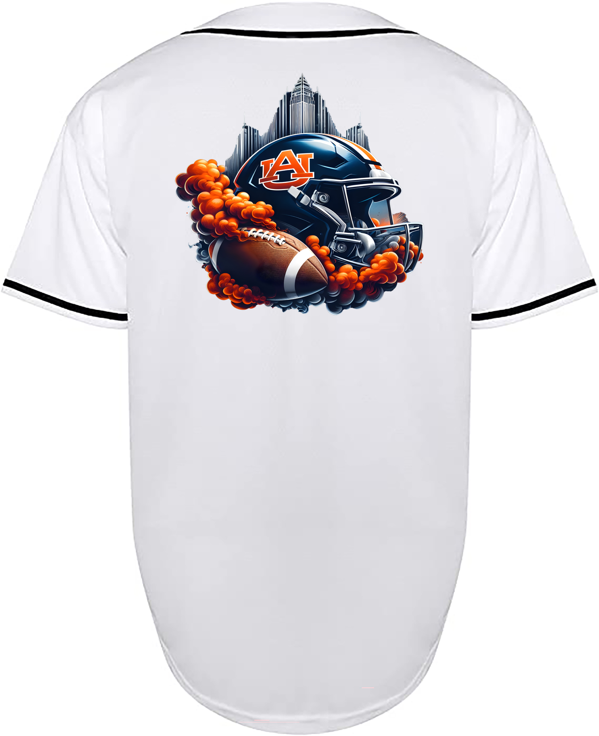 Custom Auburn Tigers HELMET JERSEY