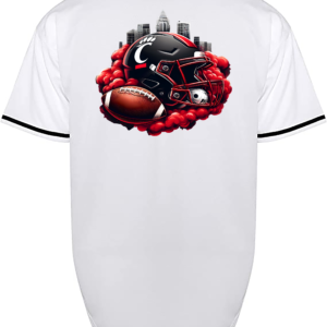 Custom Cincinatti Bearcats HELMET JERSEY