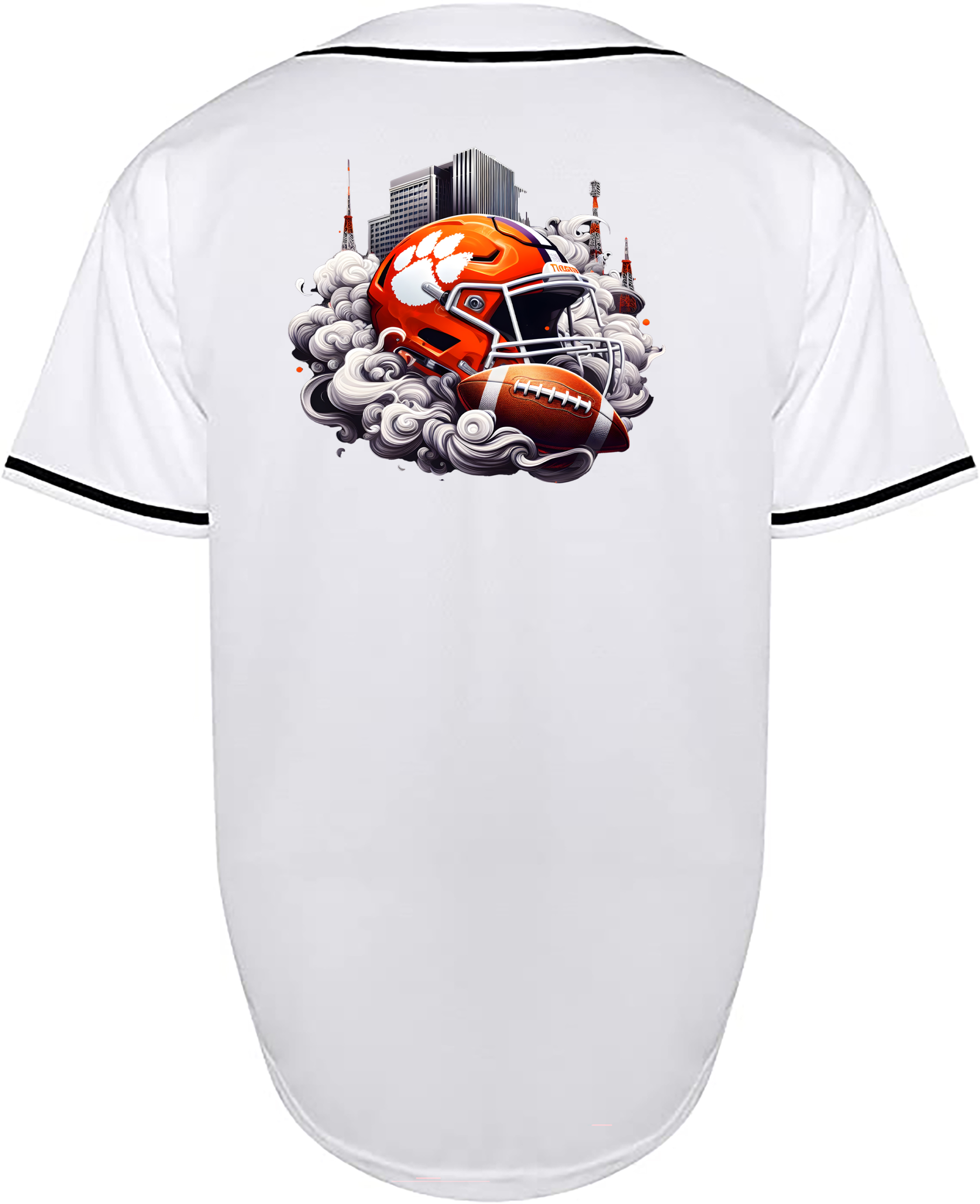 Custom Clemson Tigers HELMET JERSEY