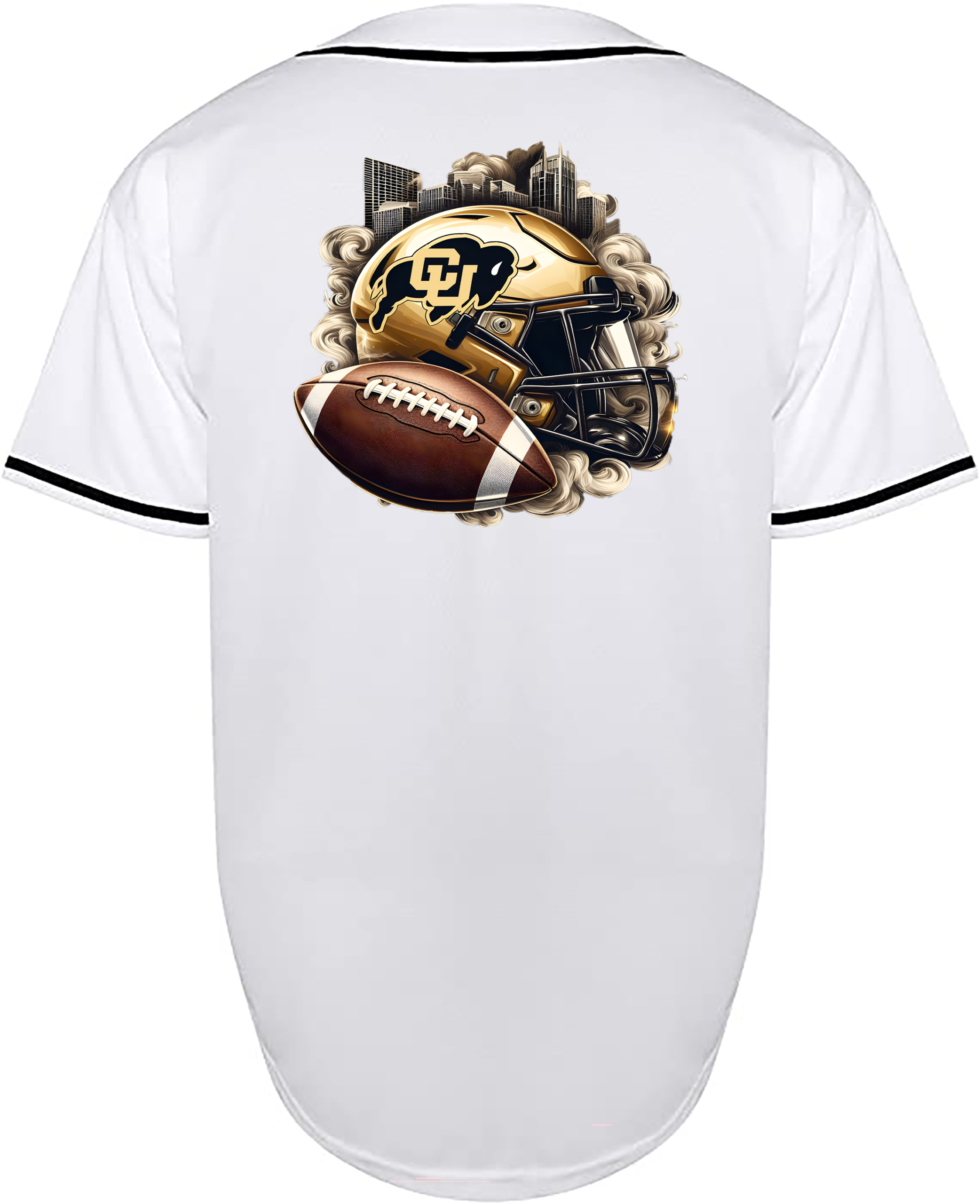 Custom Colorado Buffaloes HELMET JERSEY