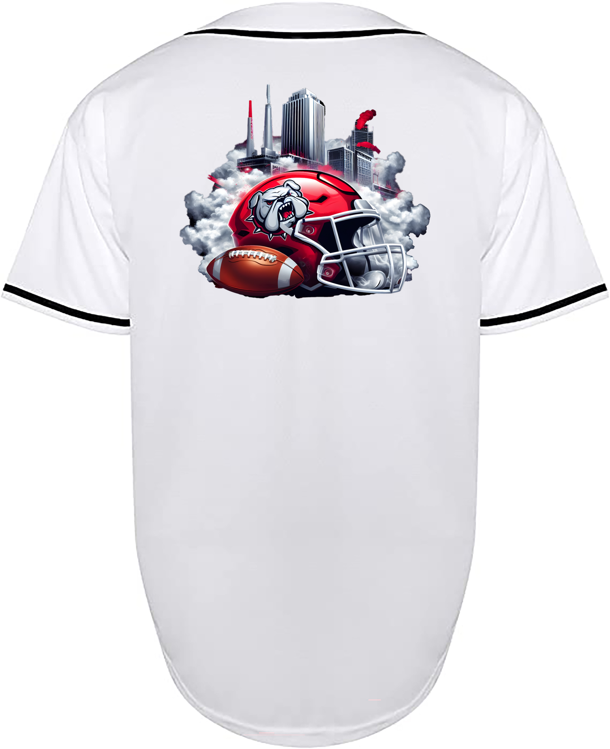Custom Fresno State Bulldogs HELMET JERSEY