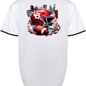 Custom Huston Cougars HELMET JERSEY