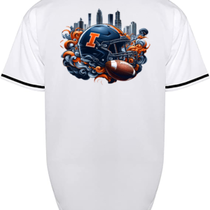 Custom Illinois University HELMET JERSEY