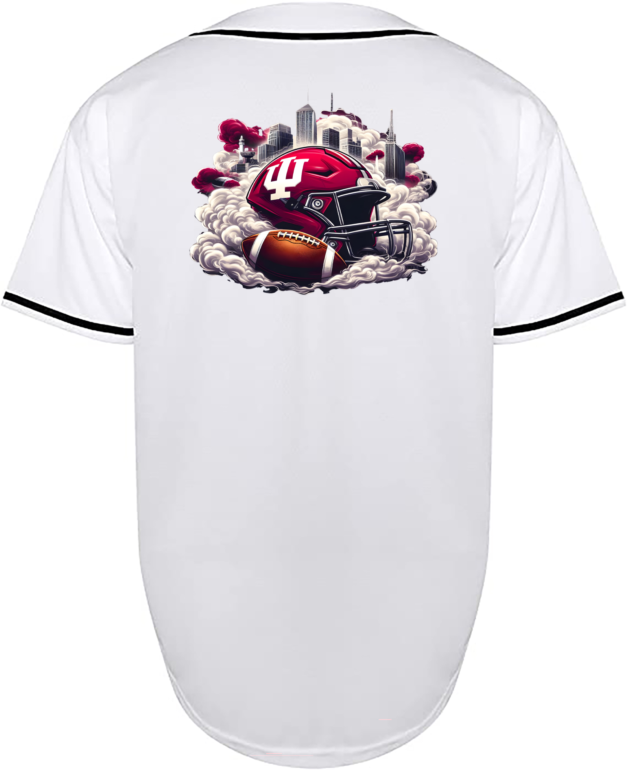 Custom Indiana Hoosiers HELMET JERSEY