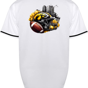 Custom Iowa Hawkeyes HELMET JERSEY
