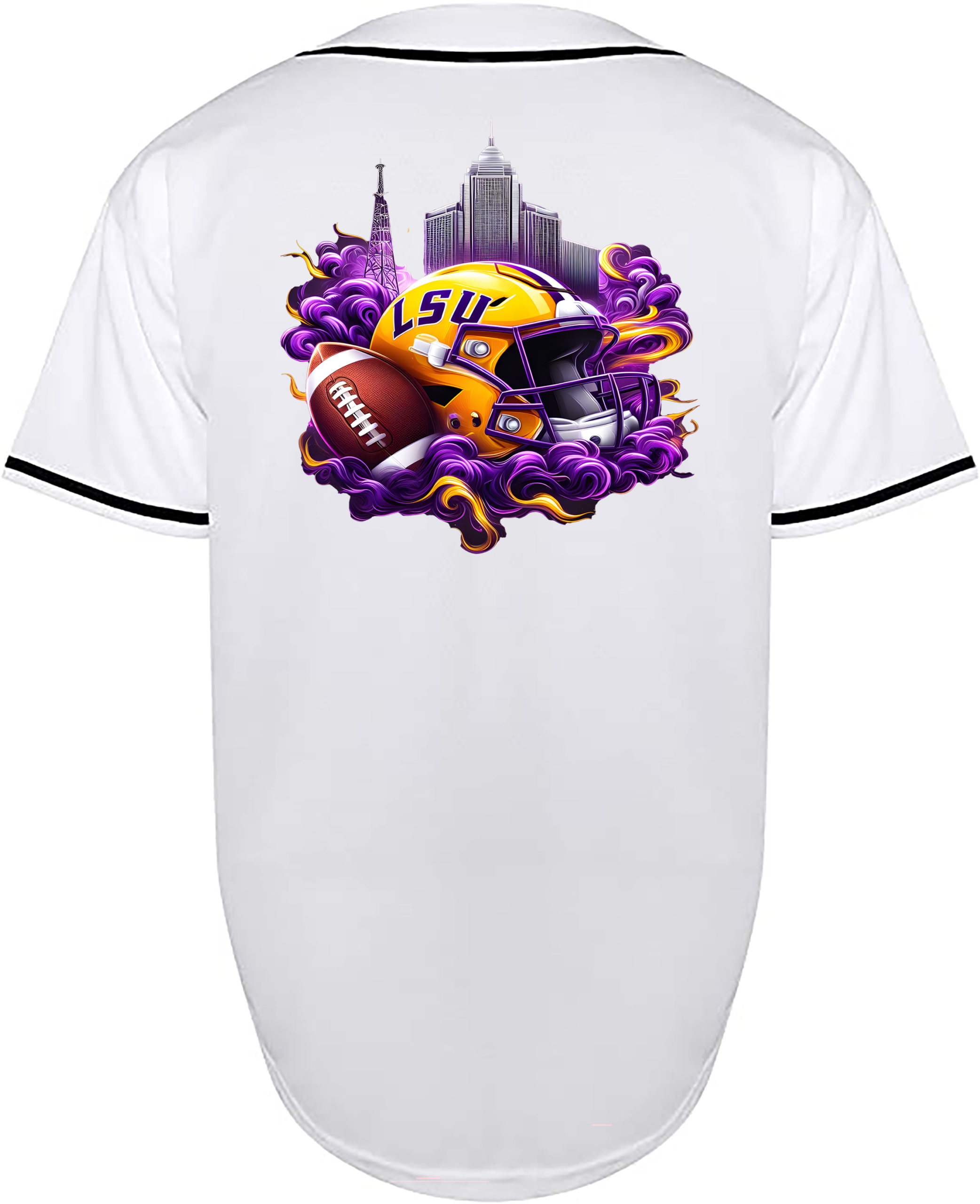 Custom Louisiana State Helmet Jersey