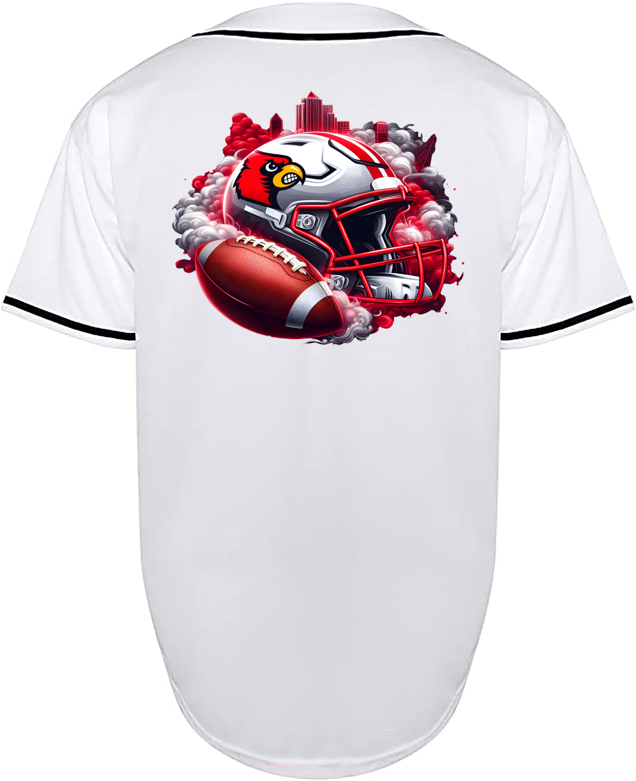 Custom Louisville Cardinals Helmet Jersey