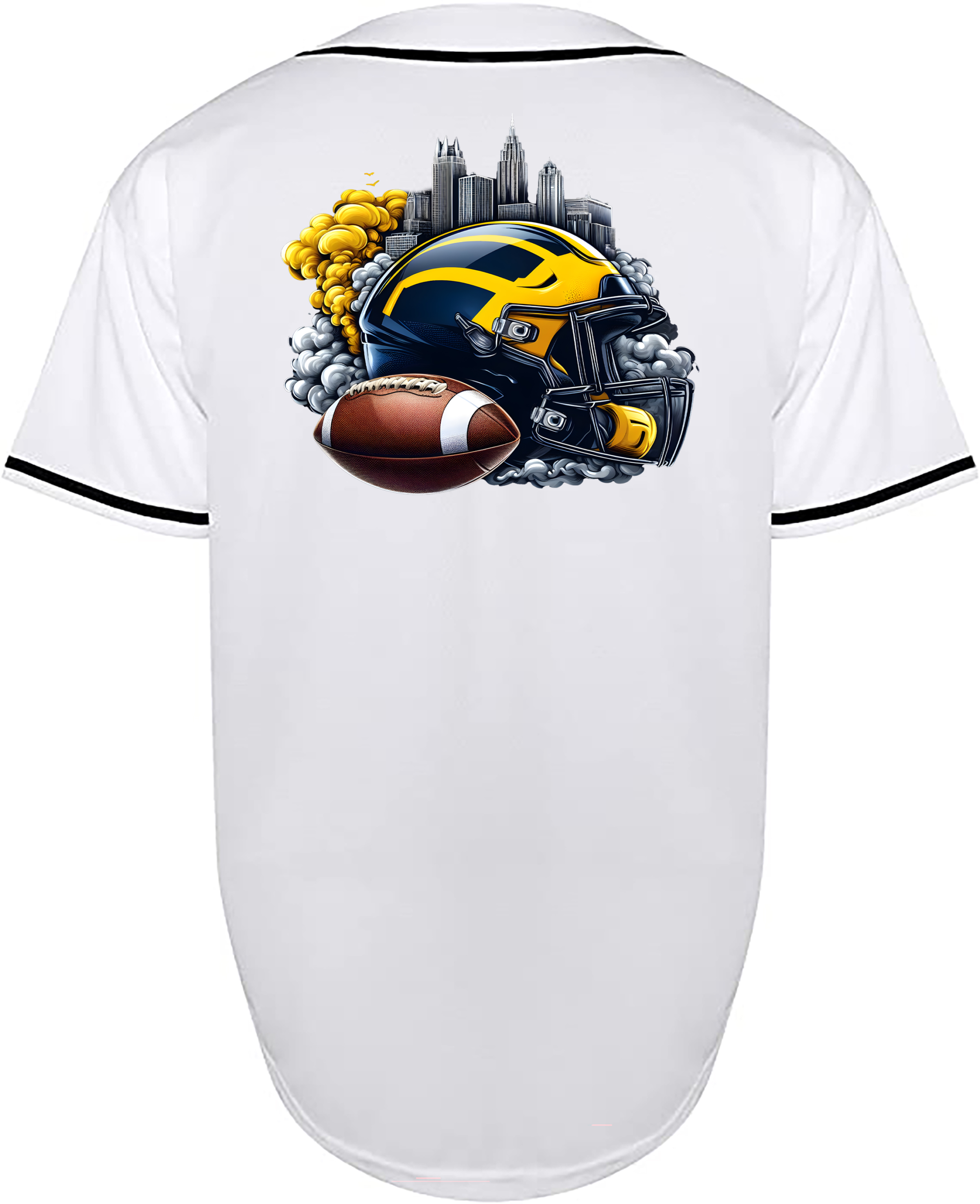 Custom Michigan State University Helmet Jersey