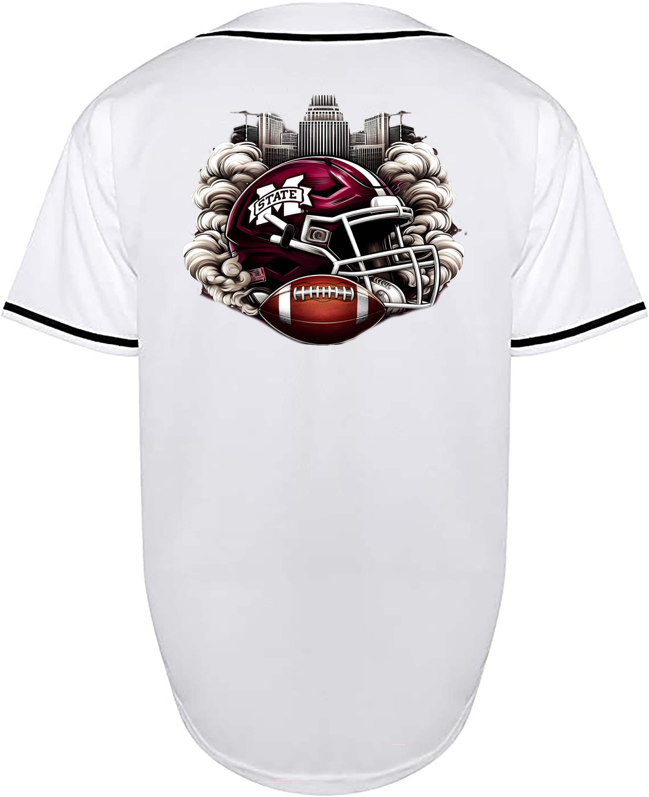 Custom Mississippi State Helmet Jersey