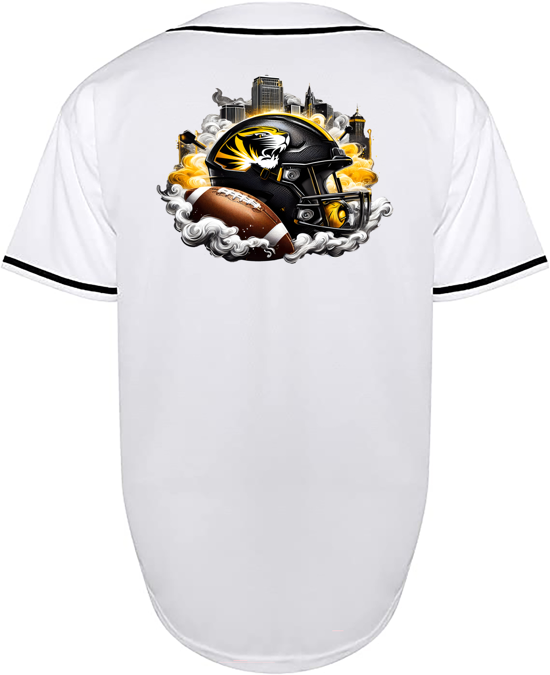 Custom Missouri Tigers Helmet Jersey