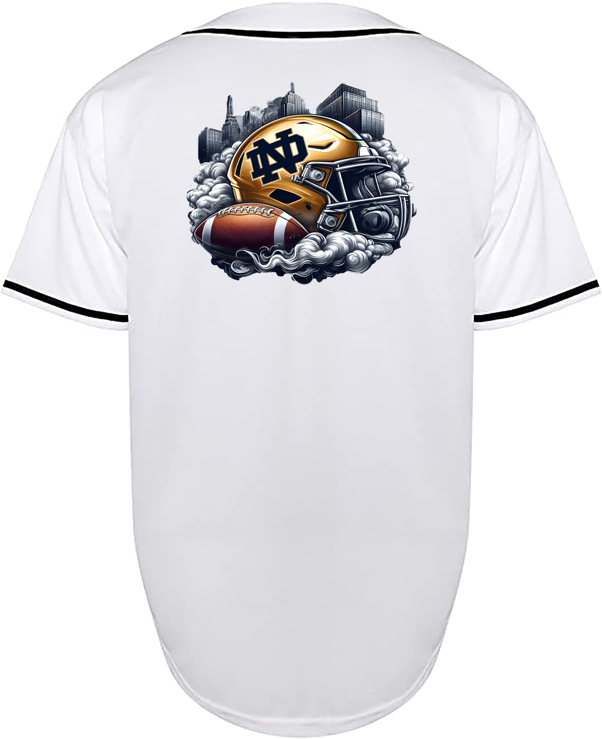 Custom Notre Dame Helmet Jersey