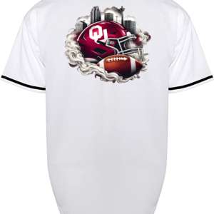 Custom Oklahoma Sooners Helmet Jersey