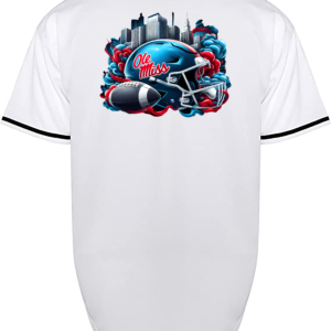 Custom Ole Miss Helmet Jersey