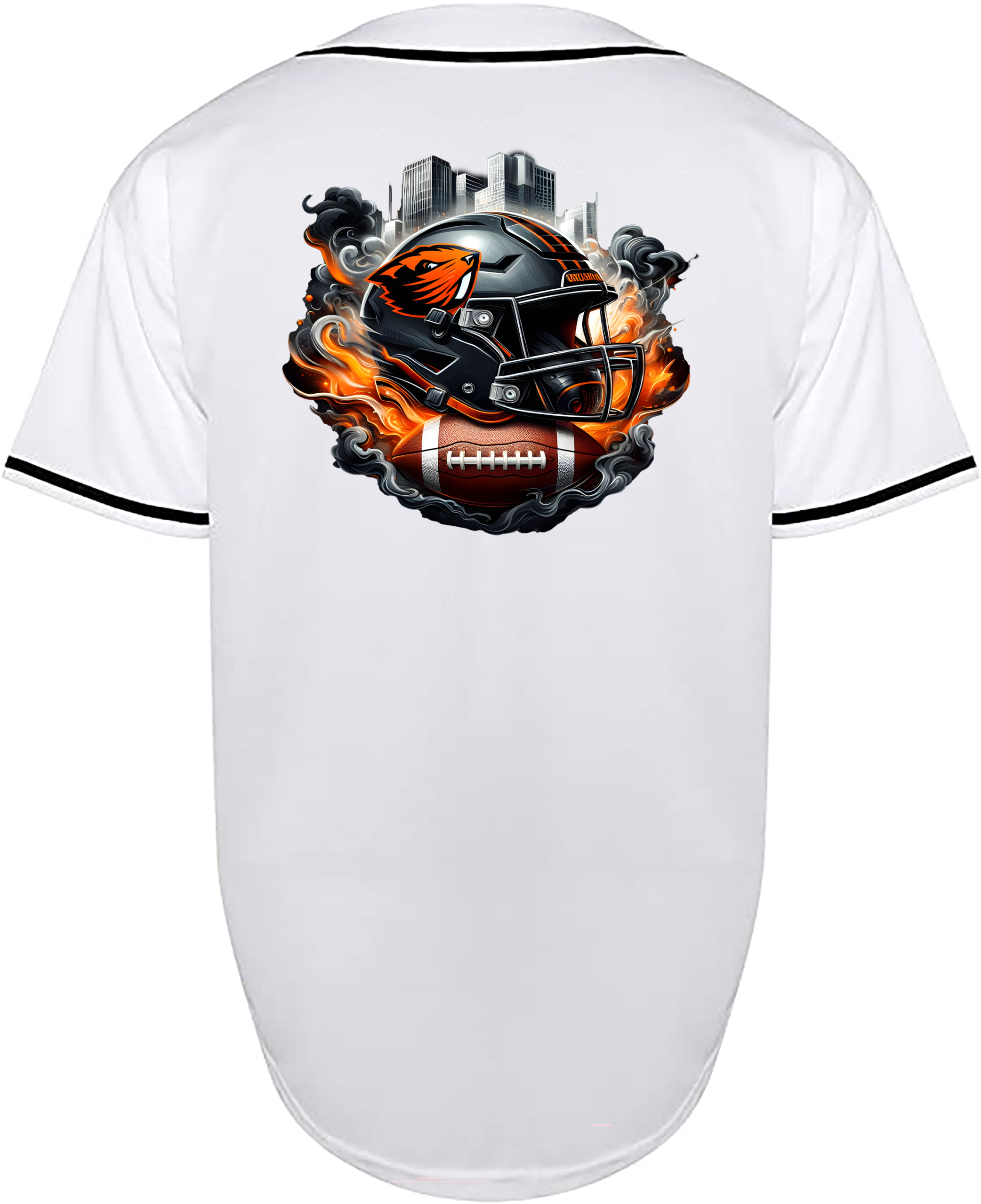 Custom Oregon State Beavers Helmet Jersey