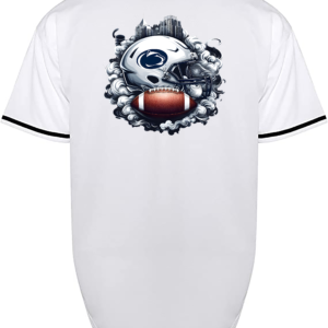 Custom Penn State Helmet Jersey