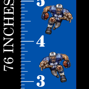 6FT Life Size Growth Chart Tennessee Titans