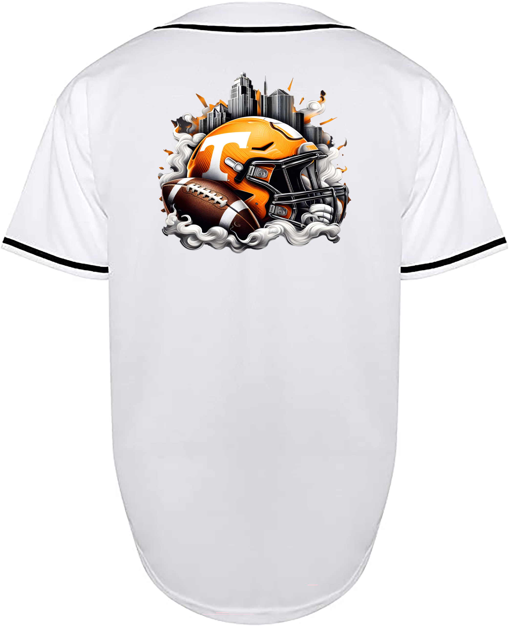 Custom Tennessee Vols Helmet Jersey