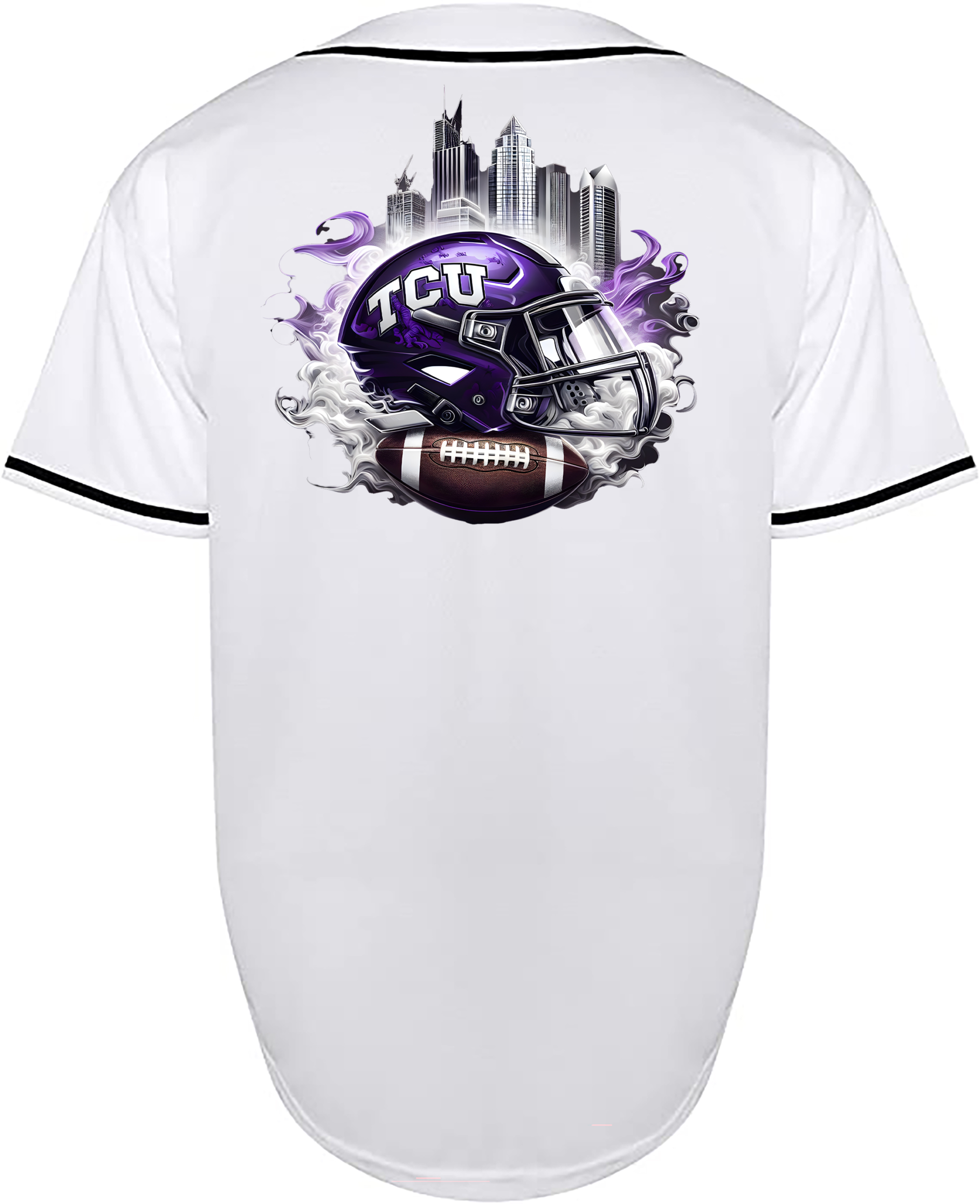 Custom Texas Christian University Helmet Jersey