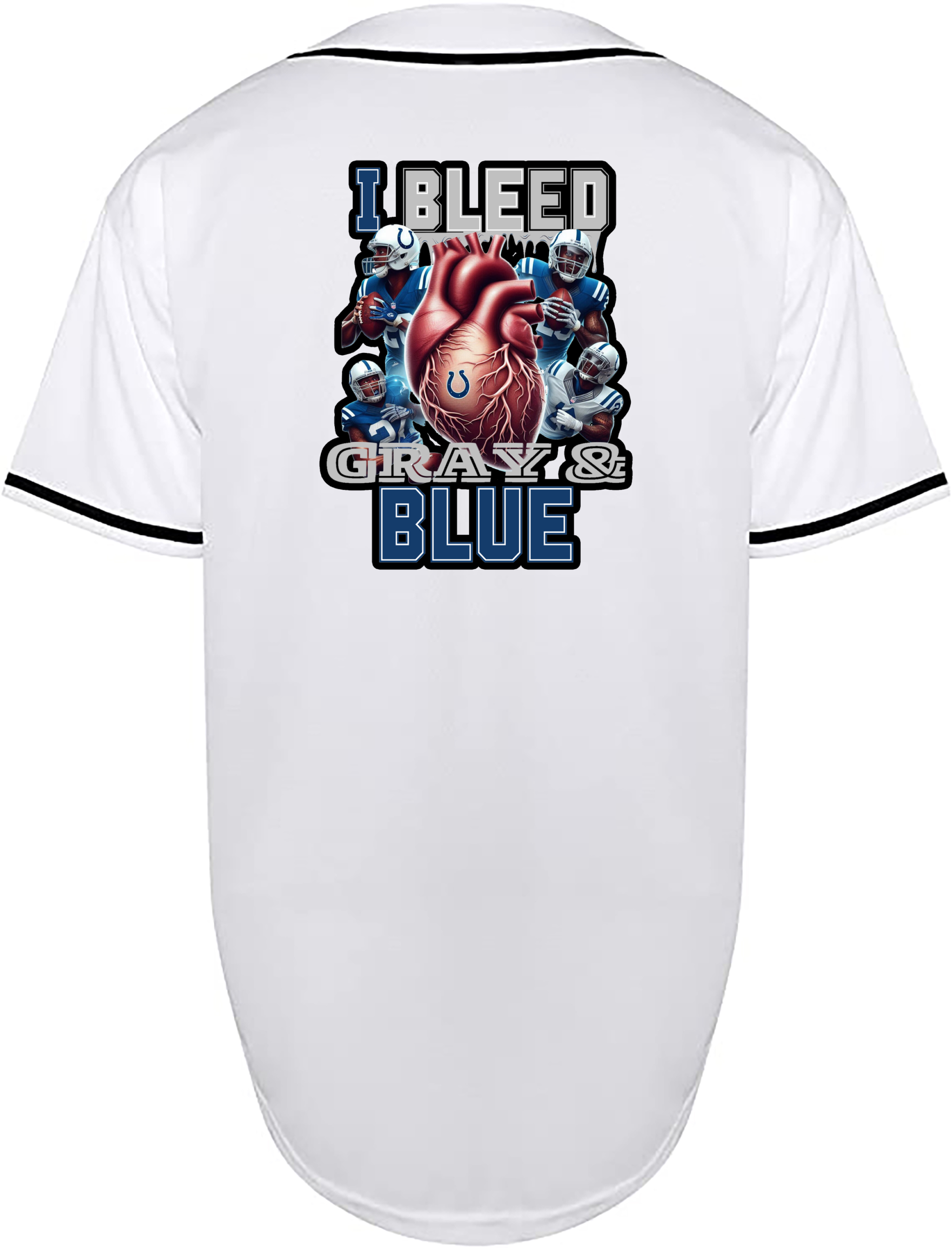 Custom Colts I Bleed Jersey