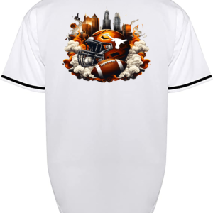 Custom Texas Longhorns Helmet Jersey